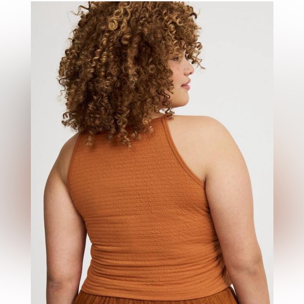 Torrid goddess neck crop top - Picture 7 of 8